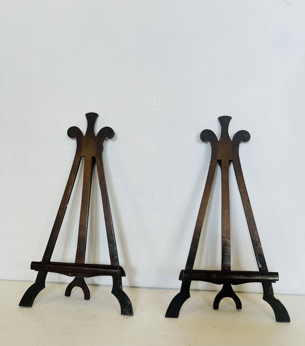 Pair Of Bronze Frames. -photo-7